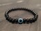 Kitcheniva 6mm Natural Stone Beads Hematite Evil Eye Bracelet